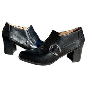 NWT Abella Black Leather Women\'s Booties Abella True Comfort Boots Womens 8.5 M Ankle Booties Black  main image 3